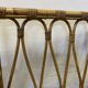 Vintage rattan shelf