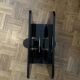 Smoked Plexiglas magazine rack Emporium