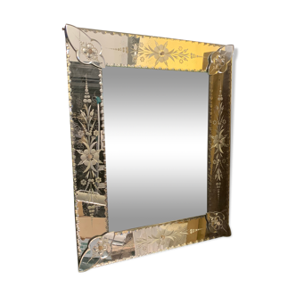 20th century Venetian mirror design