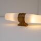 Vintage porcelain bathroom light by Sigvard Bernadotte for Ifö, 1960
