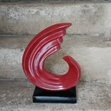 Abstract ceramic sculpture