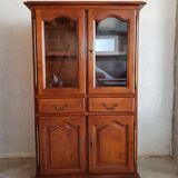 Display cabinet in alder