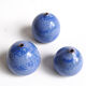 Trio de céramiques bleues Antonio Lampecco