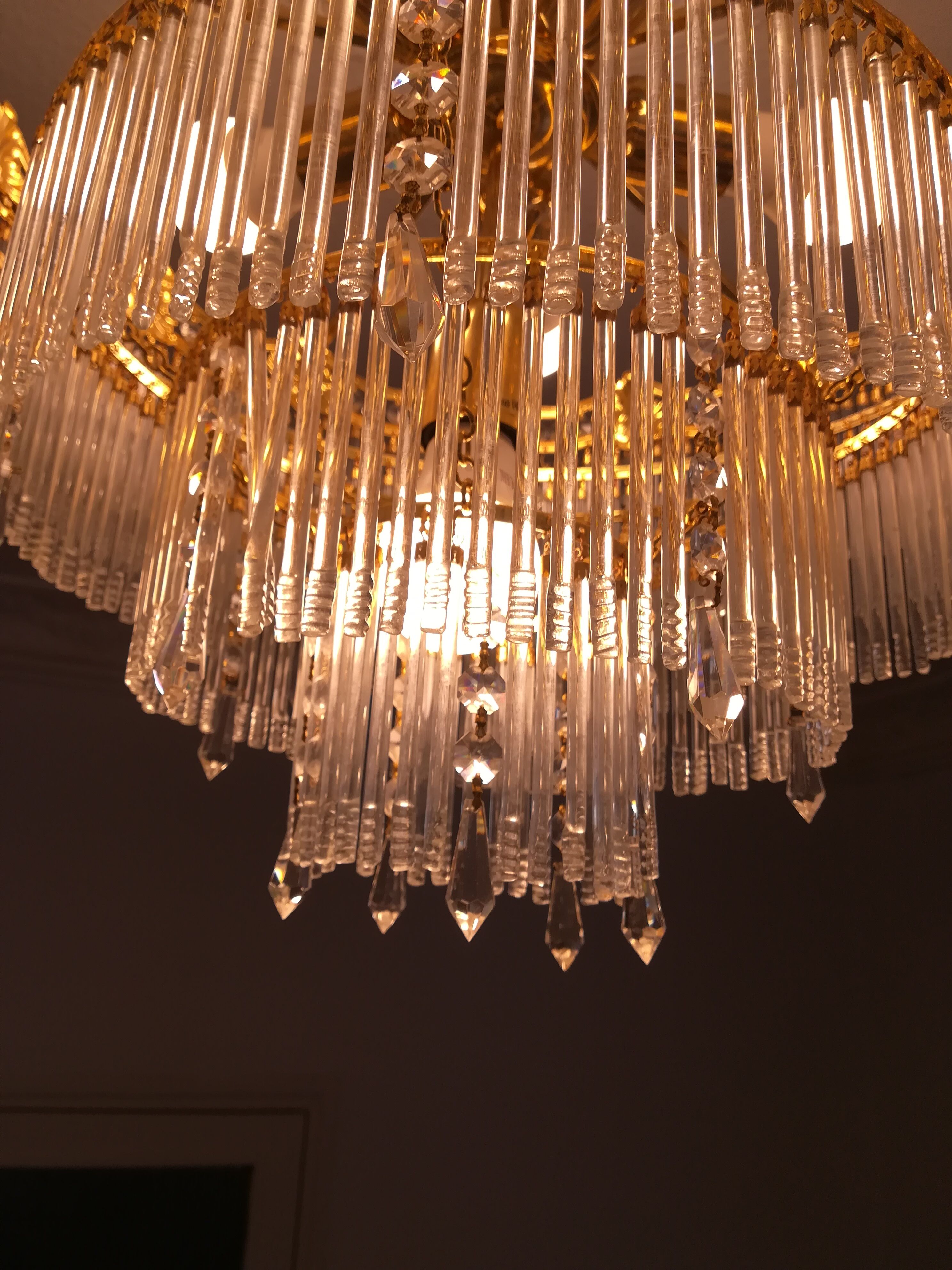 Cascade chandelier