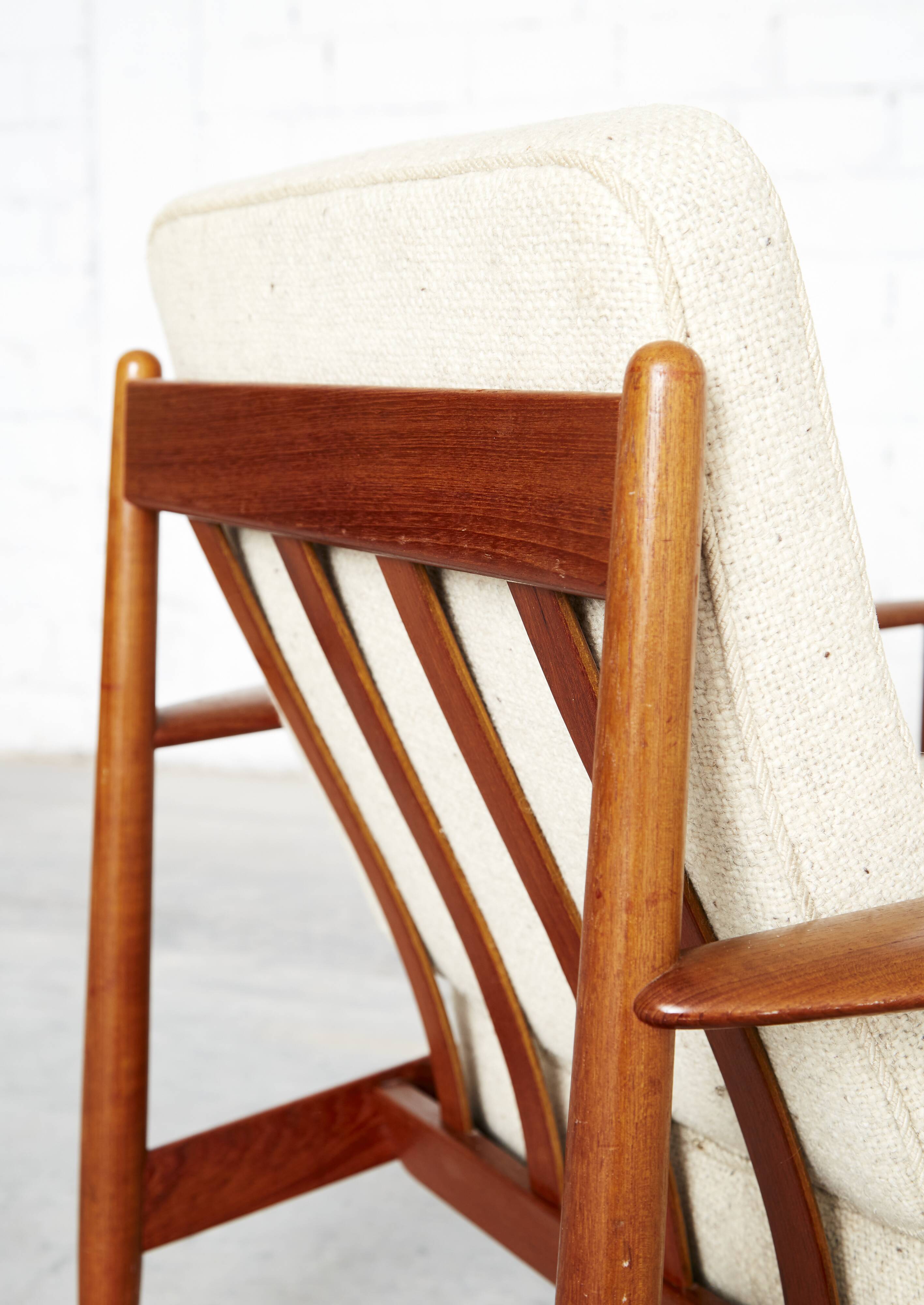 Mid-Century FD118 Teak Easy Chair by Grete Jalk for France &  Søn
