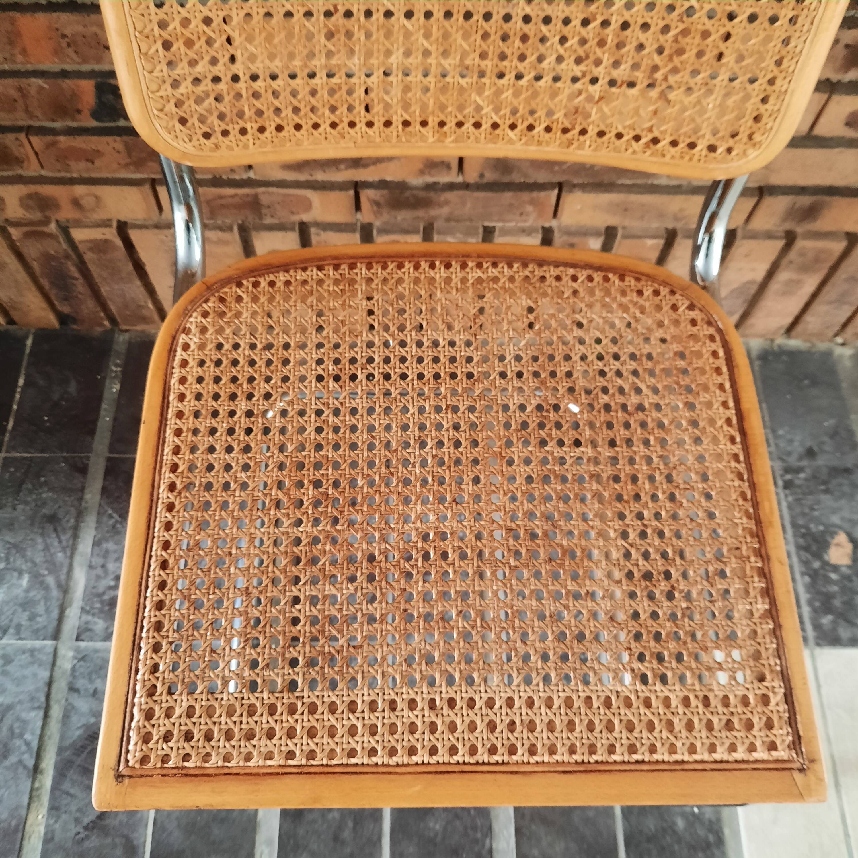 Cesca chair by Marcel Breuer