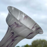 Vintage glass paste vase