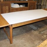 Table de ferme extensible