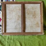 Painting bouquet of anemone flowers from the 40s signed