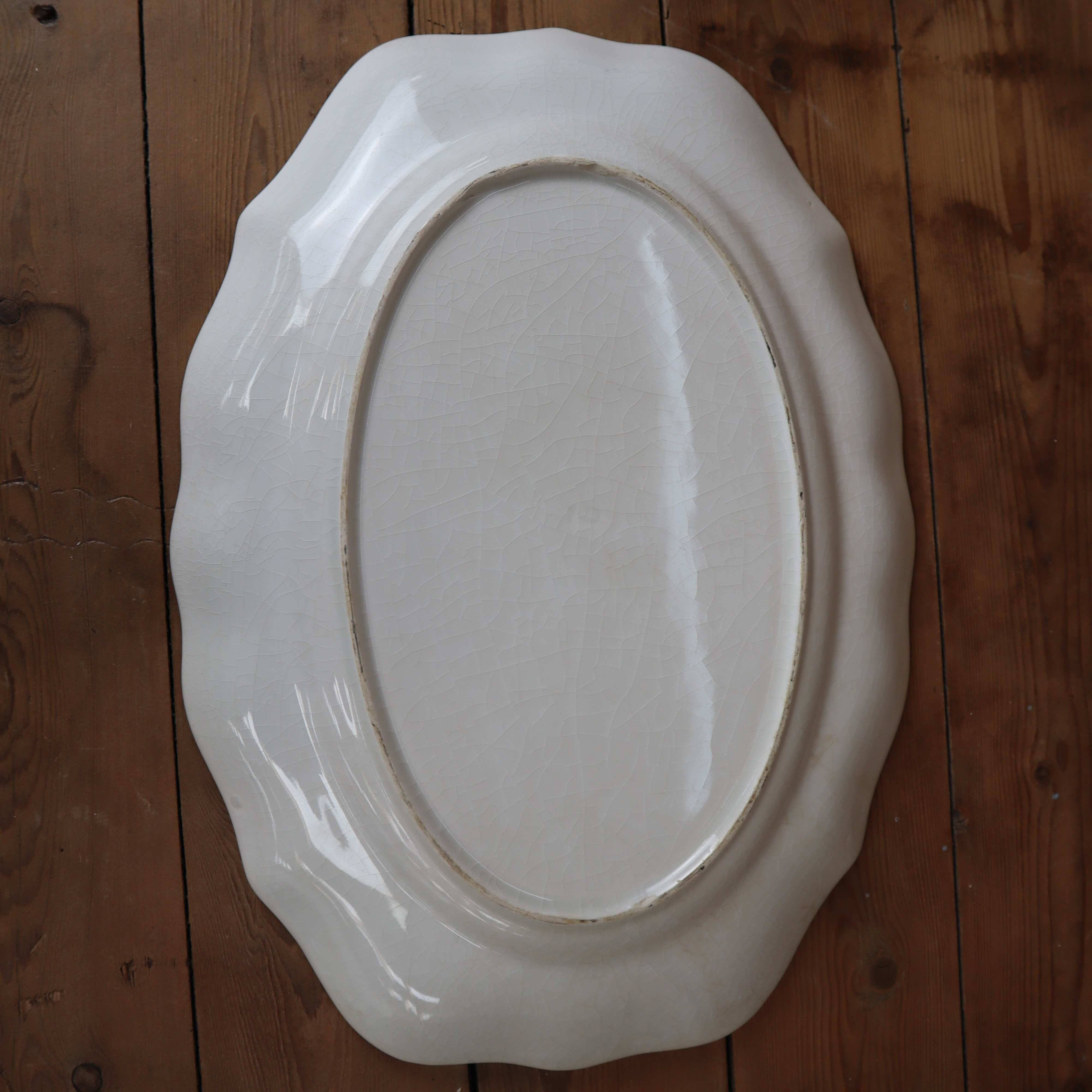 Large oval dish Lunéville KG Tradition