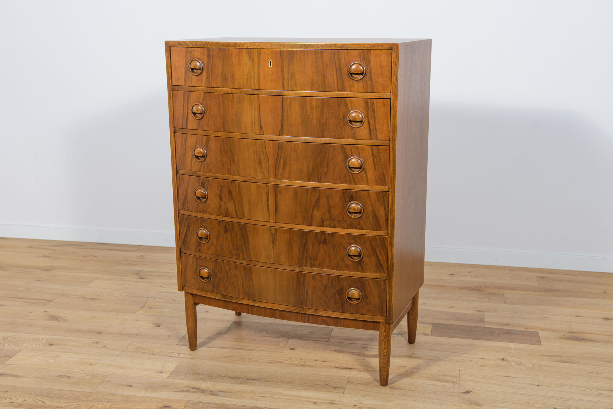 Mid-Century Danish Walnut Dresser, 1960s