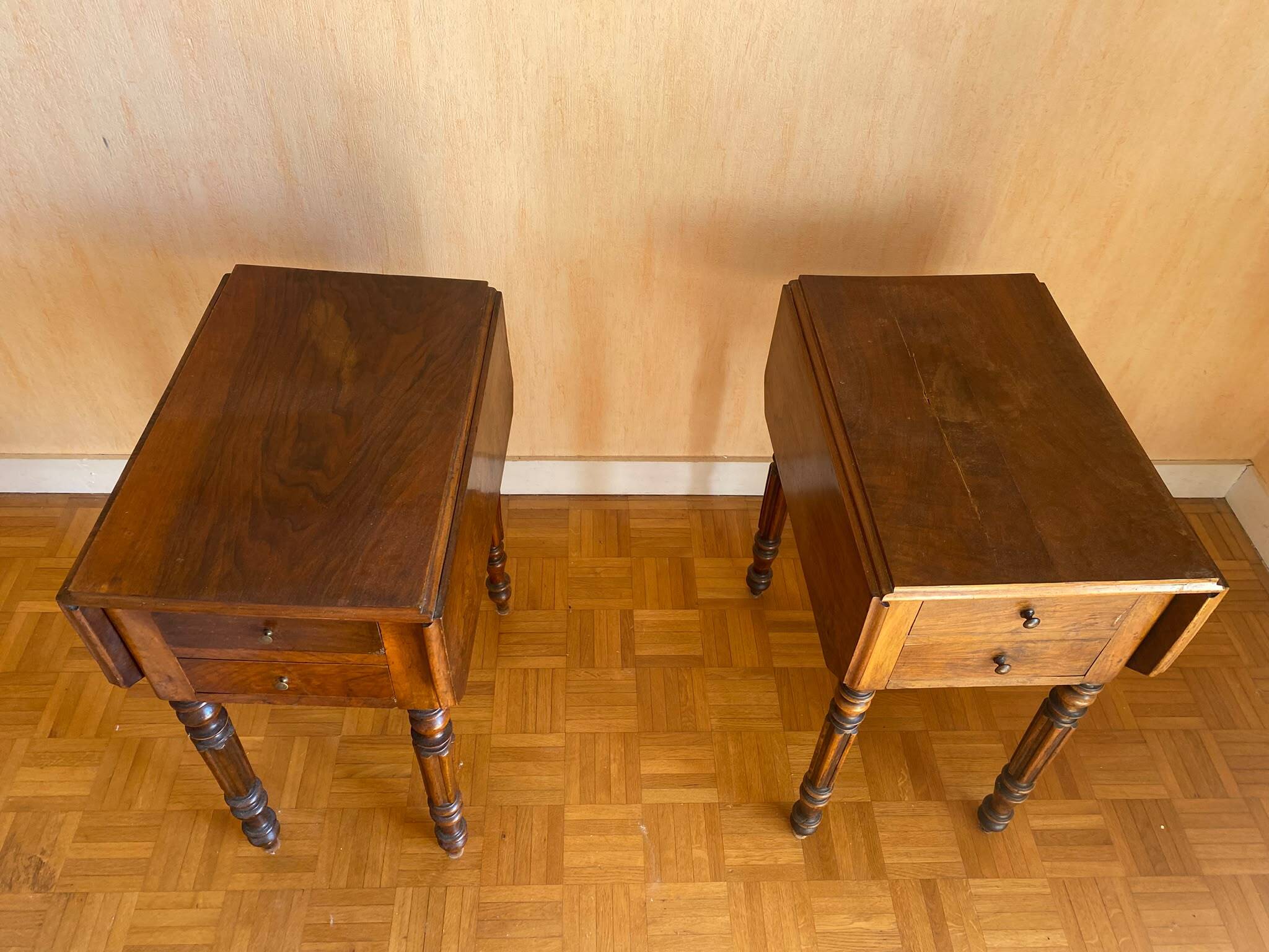 Tables de nuit anciennes