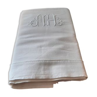 Drap ancien chiffrés