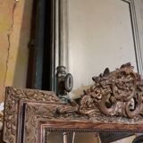 Louis XV style gilded mirror 78x111cm