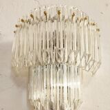 Applique cristal France, années 1950.