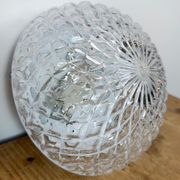 Vintage Glass Wall or Ceiling Light, 1970s