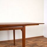 Mid-Century Danish Teak Extendable Dining Table, 1960s.