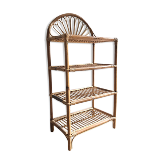 Shelf rattan
