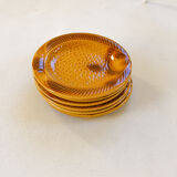 Plates and fish dish in Kil earthenware from the 1960s and 70s