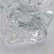 Large Pressed-Moulded Glass Vase "Swan" - Art Deco Style