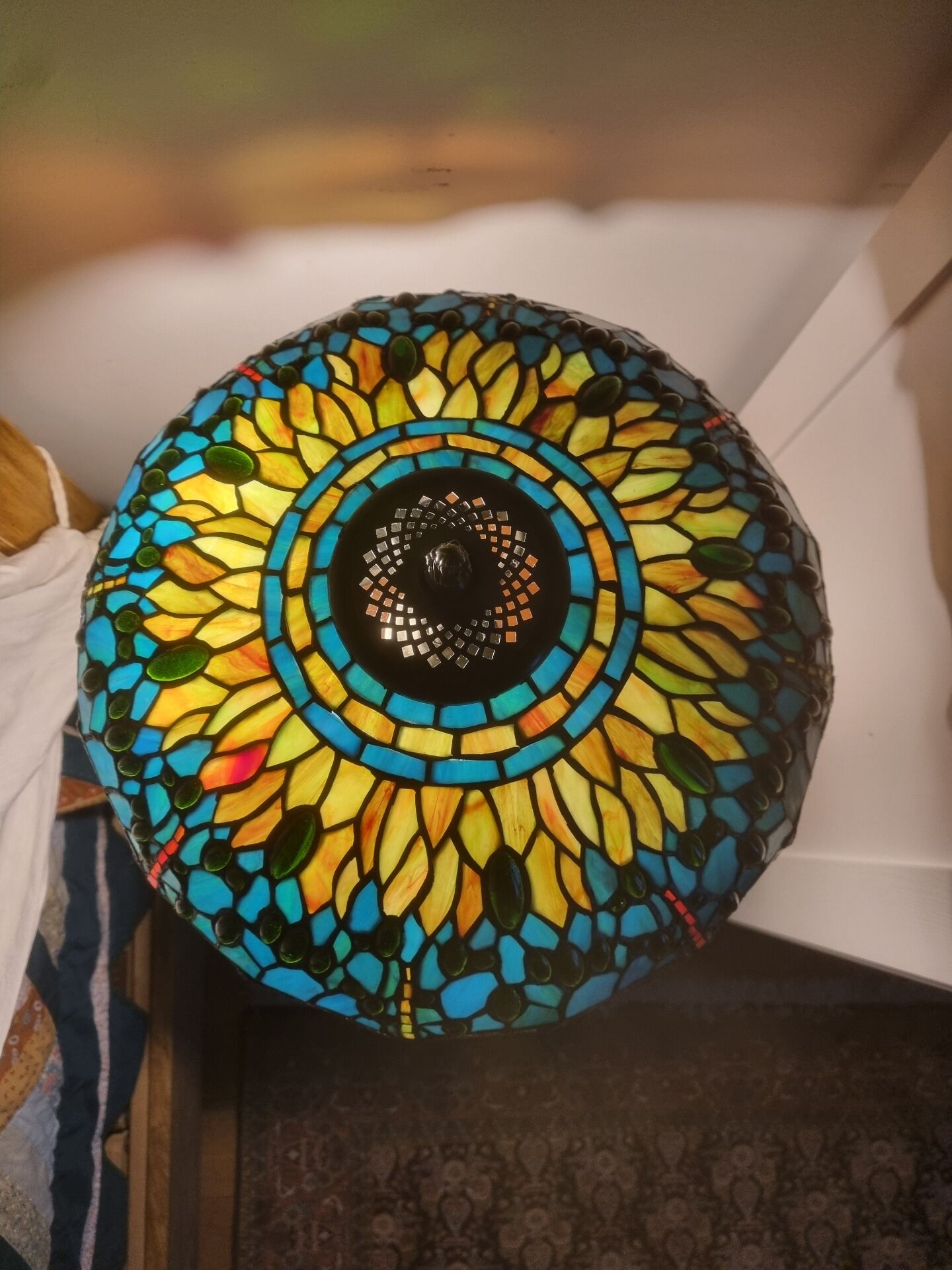 Tiffany style lamp