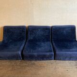 Three heaters forming a sofa
