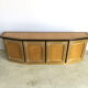 Vintage burl wood credenza, 1980s