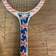 Pair of wooden tennis rackets dating from the 70s