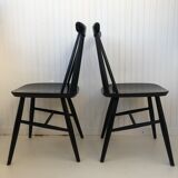 Scandinavian barred chairs