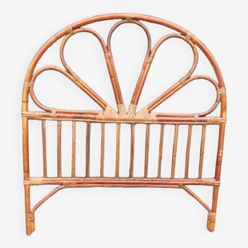 Rattan headboard