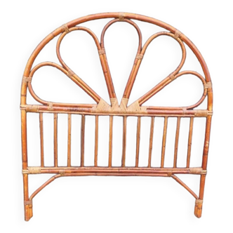 Rattan headboard