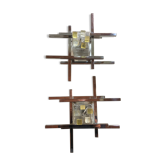 Pair of Poliarte wall light