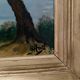Antique oil painting from the first half of the 20th century