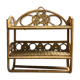 Vintage shelf in rattan