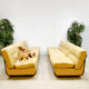 Vintage Italian design modular sofa