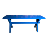Farm bench - cobalt blue Portugal