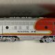Old train locomotive Marklin Santa fe USA