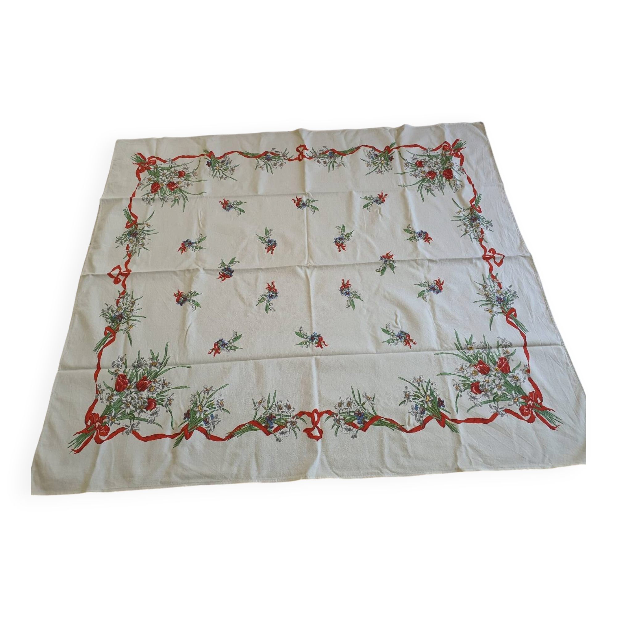 Printed tablecloth 145×130