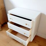 Commode années 50 vert pastel