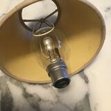 Rattan wall lamp