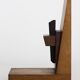 1960s wooden bookends