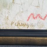 CHAVIGNOT Pierre (1958) - Mixed media on canvas - 89 * 115.5 cms
