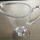 Handcrafted blown glass carafe