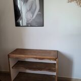 Storage unit, solid wood bookcase