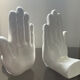 Pair of vintage ceramic hand bookends