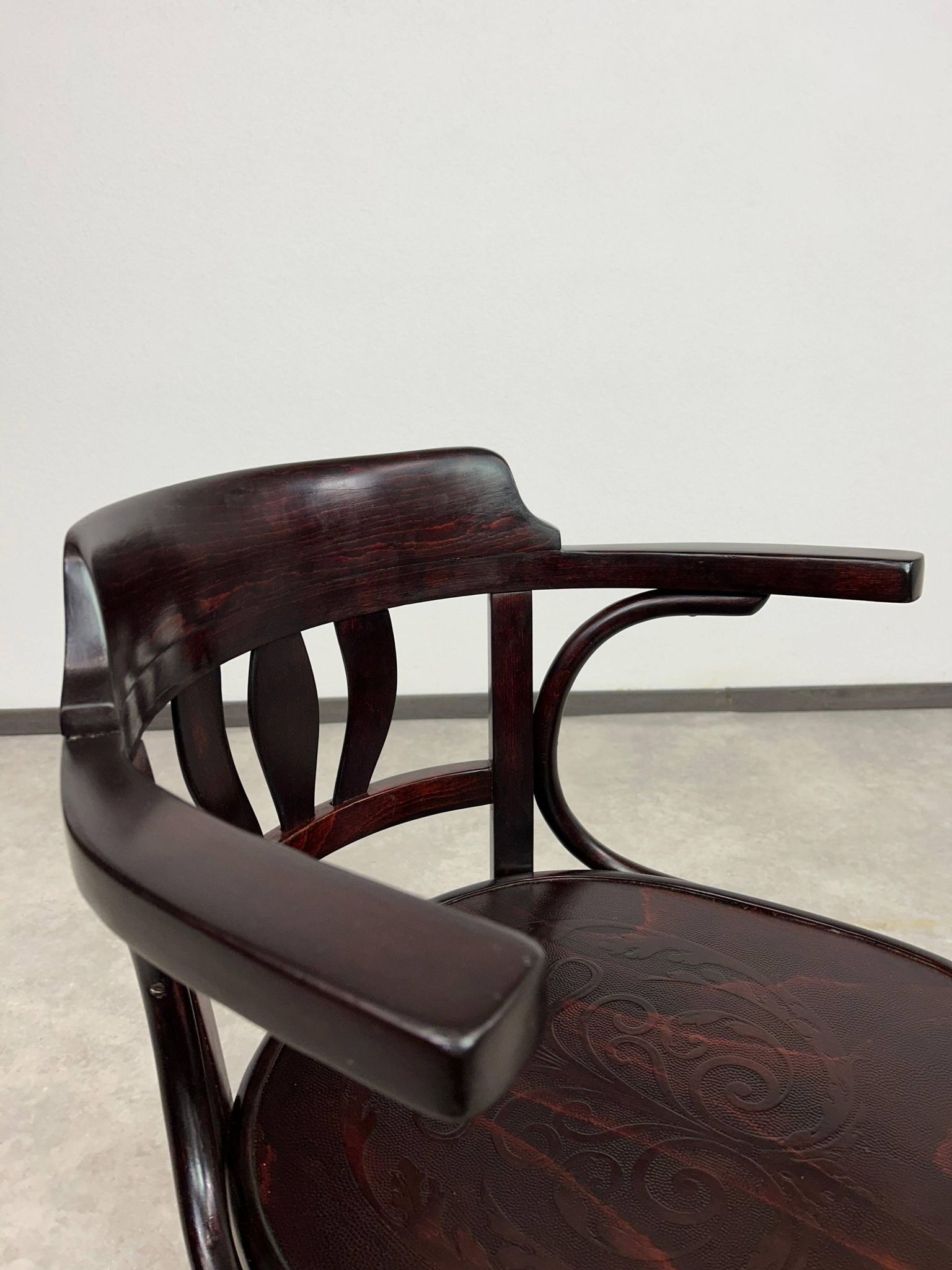 Chaise de bureau Sécession par Thonet Mundus