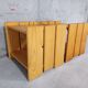 Pair of vintage pine bedside tables 70s 80s