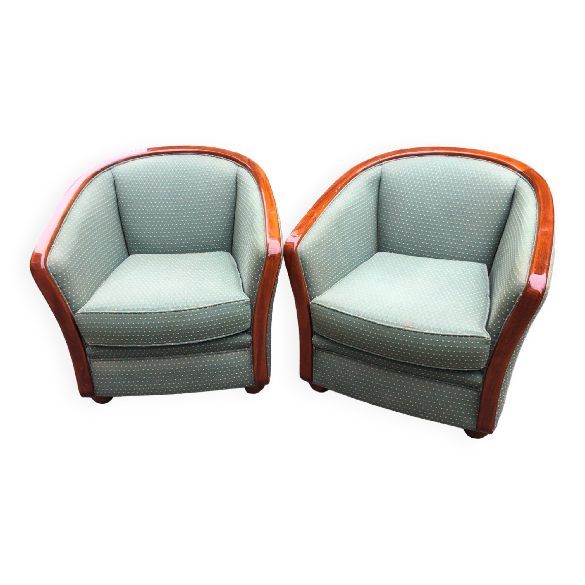 Pair of vintage armchairs
