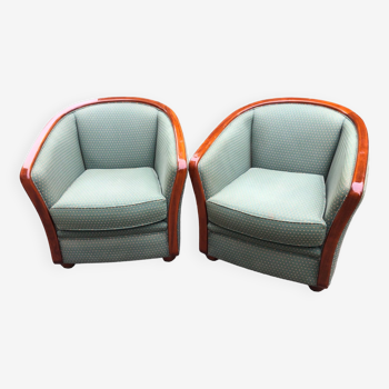 Pair of vintage armchairs