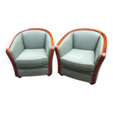 Pair of vintage armchairs